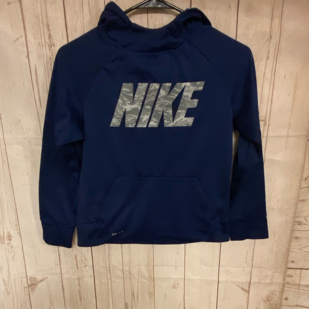 Nike Boys sweat shirt,Navy Blue,Size Medium,used,great condition